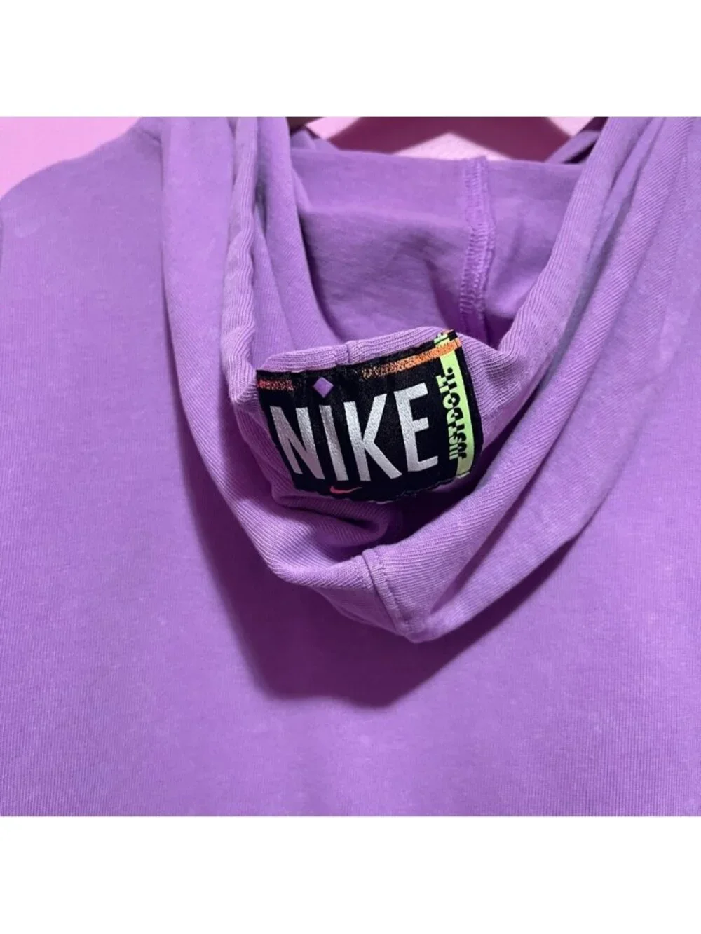 Nike Sportswear Washed Hoodie Women’s Small‎ Light Purple Cotton Pullover